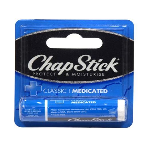 Chapstic Chapstick bálsamo labial clásico medicado para proteger los labios secos