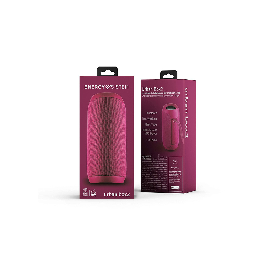 Social Energy Sistem Urban Box 2 Altavoz Portatil