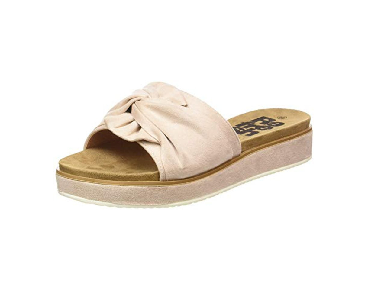 Product Refresh 69833, Sandalias con Punta Abierta para Mujer, Rosa