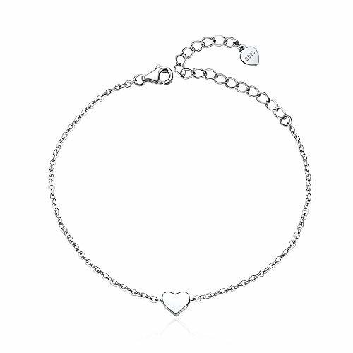 Producto ChicSilver Pulseras Elegantes de Corazón Joyería de Amor Plata de Ley 925