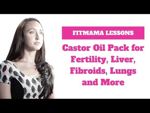 Castor oil pack for fertility, liver, fibroids, lungs and more - YouTube