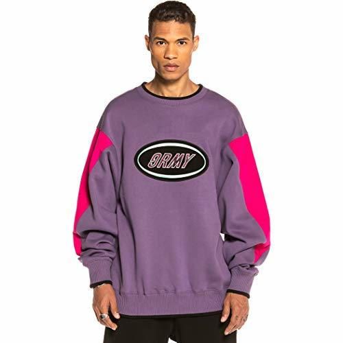 GRIMEY Sudadera Mysterious Vibes Crewneck FW19 Purple-XS