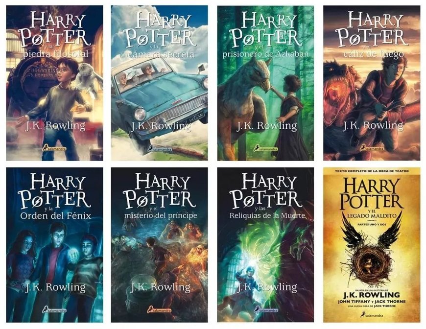 Book Saga Harry Potter