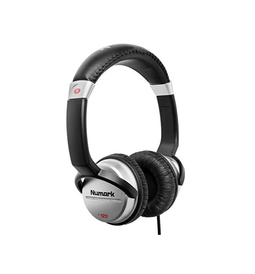 Electronic Numark HF125 - Auriculares de DJ Profesionales Ultraportátiles con Cable de 1