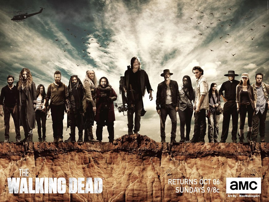 Social Watch The Walking Dead Season 10 - New Episodes from AMC