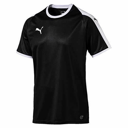 Social PUMA Liga Jersey Camiseta, Hombre, Negro