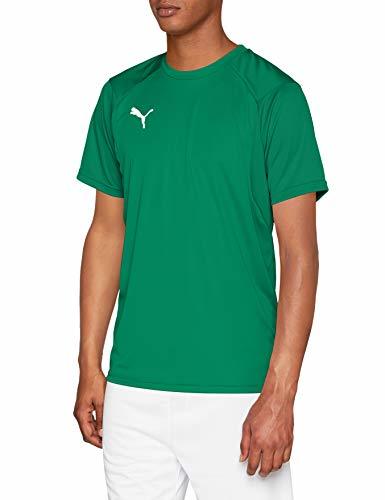 Social PUMA Liga TR JSY Camiseta de Manga Corta, Hombre, Verde