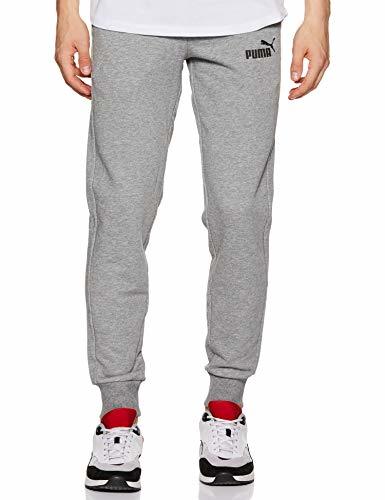 Social PUMA Essentials Logo TR Cl Pantalones de Deporte, Hombre, Gris