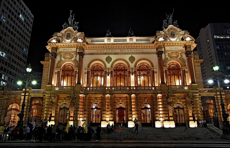 Place Teatro Municipal de São Paulo