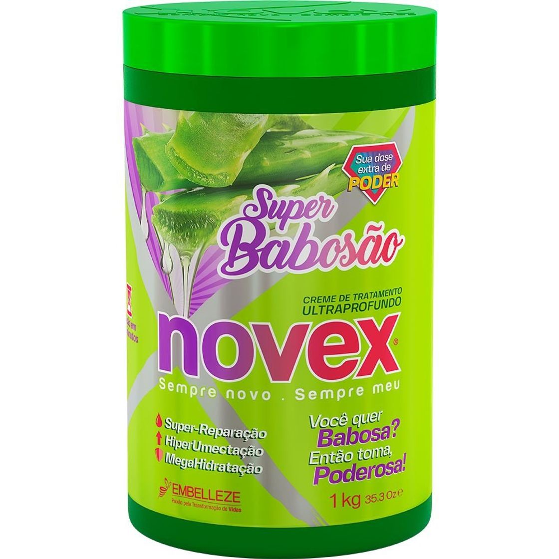 Moda Novex hidratação