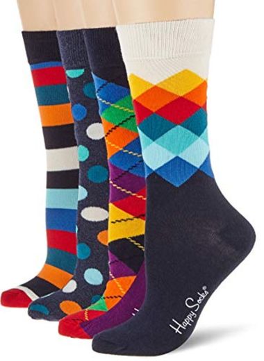 Happy Socks Dog Sock Calcetines, Multicolor