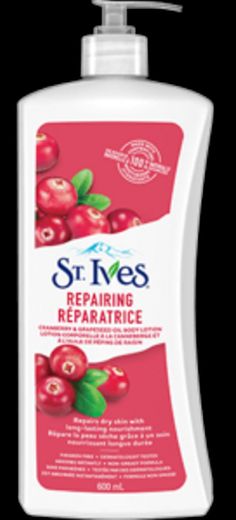 Repairing Cranberry & Grapeseed Oil Body Lotion | St. Ives®