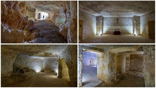 El monasterio rupestre de Bocairent, un convento subterráneo ...