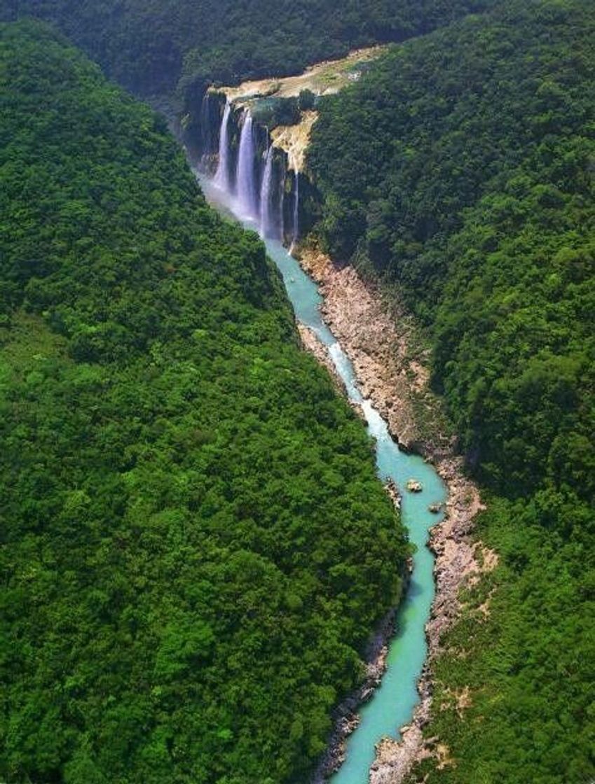 Lugar Cascada de Tamul
