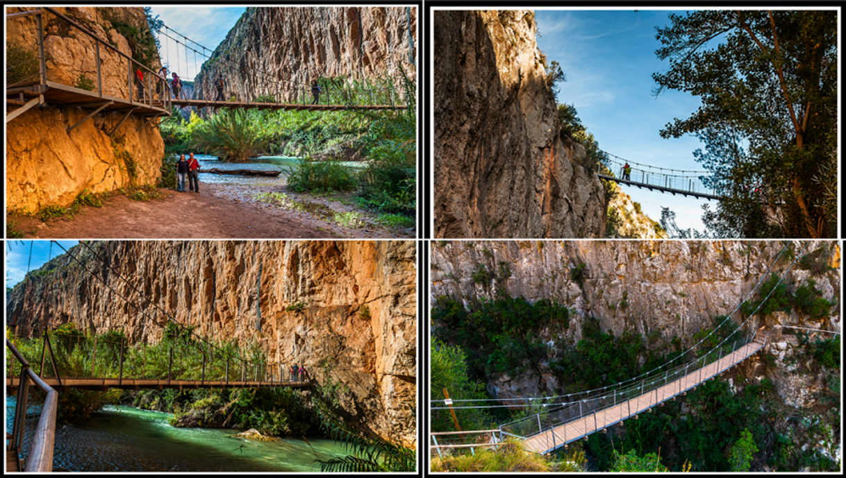 Moda La ruta de los puentes colgantes de Chulilla