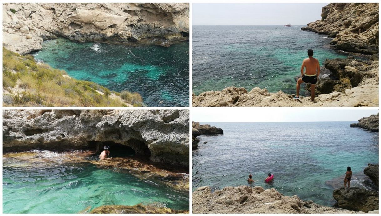 Social Cala Fonda, una espectacular cala salvaje y poco visitada de aguas ...