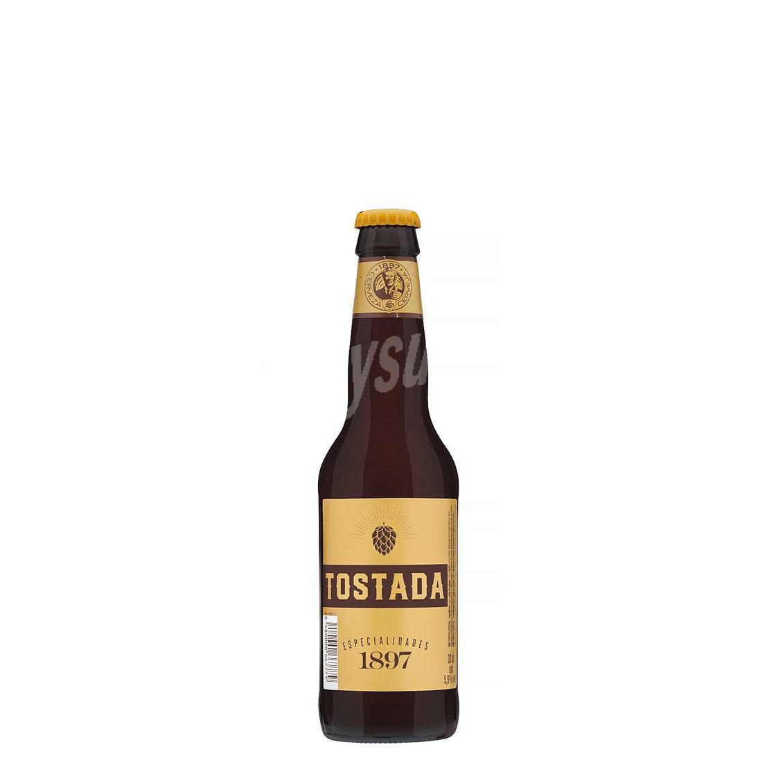 Productos  Cerveza Tostada Botellín 33 cl 1897