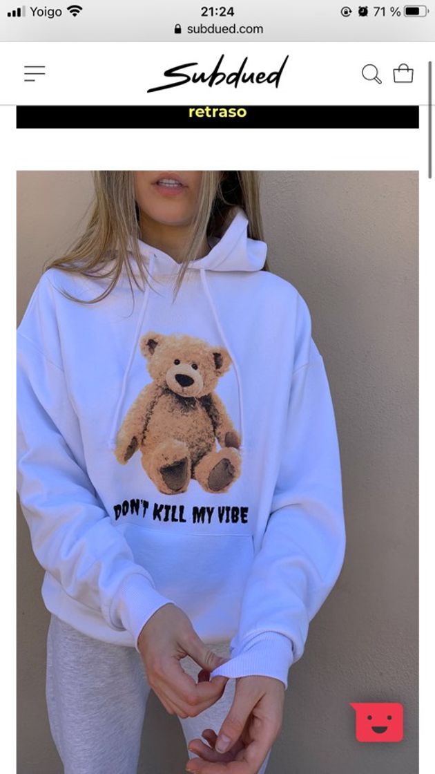 Sudadera Don't kill my vibe