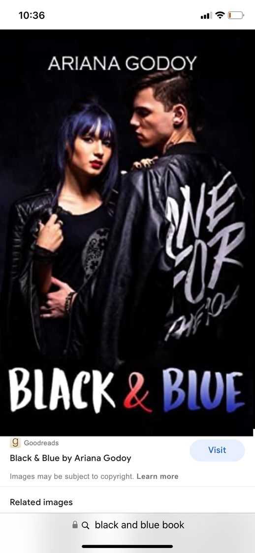 Black and blue