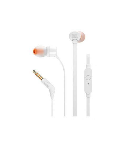 Productos Fone de Ouvido Intra Auricular JBL T110 Branco