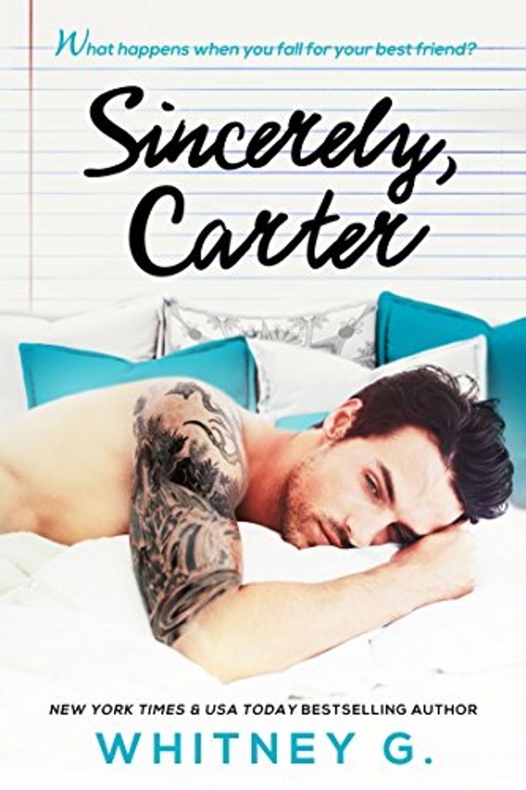 Book Sincerely, Carter: A Friends to Lovers Romance