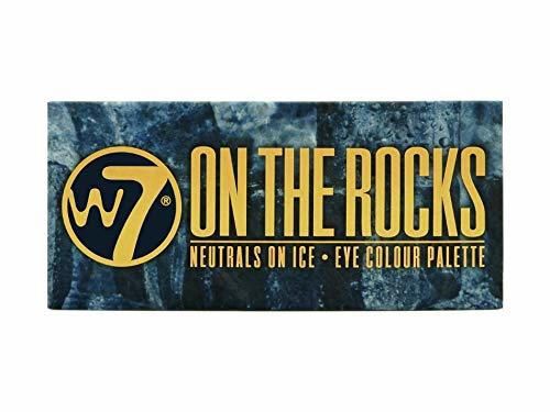 W7 En Las Rocas Naturals sobre hielo ojos paleta de colores