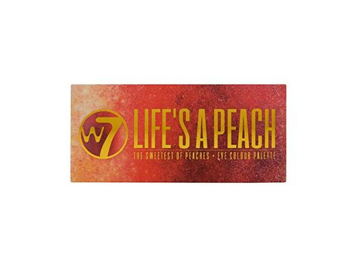 W7 W7 Life's A Peach 12pc Eye Color Palatte 9.6g