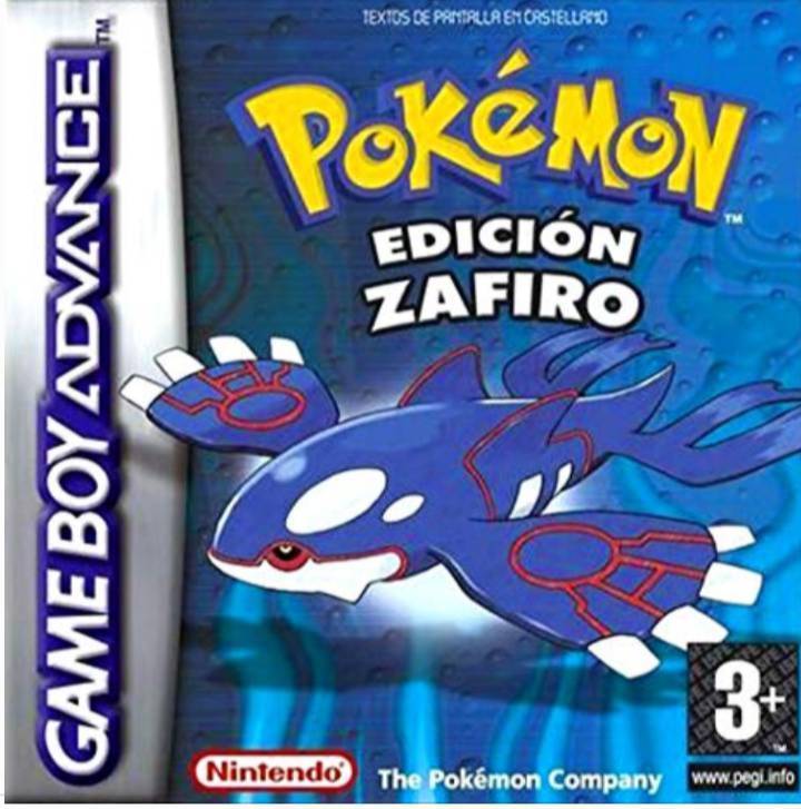 Electrónica Pokemon Edición Zafiro