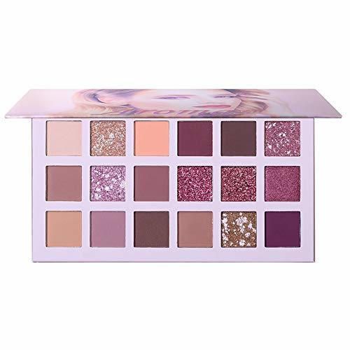 Ucanbe Nuevo 18 Colores Maquillaje Paleta de Sombra de Ojos Brillo Mate