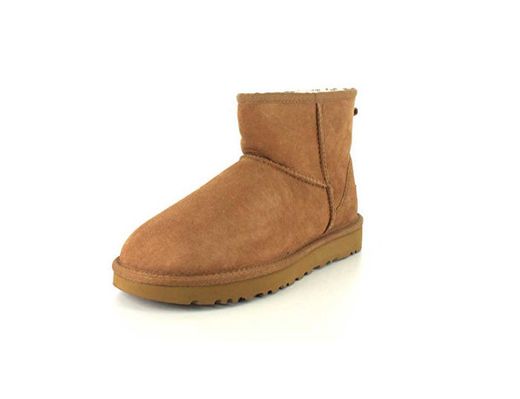 UGG Classic Mini II, Botas de Nieve para Mujer, Marrón