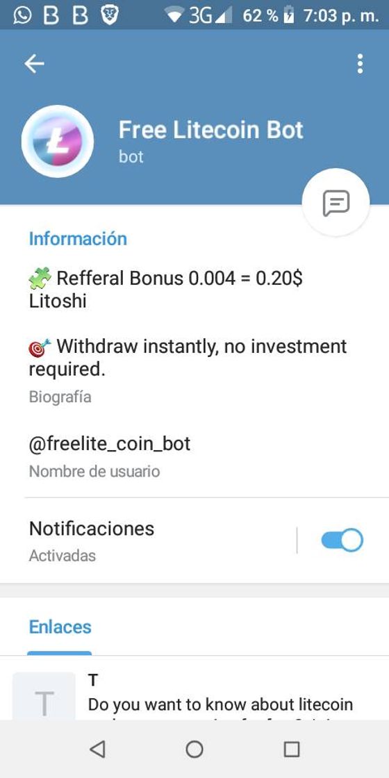 Moda Free Litecoin Bot