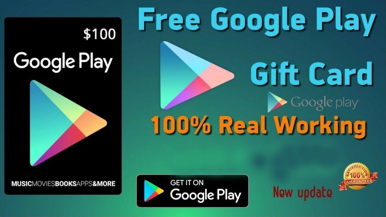 Moda Gifts card Google play de 100$