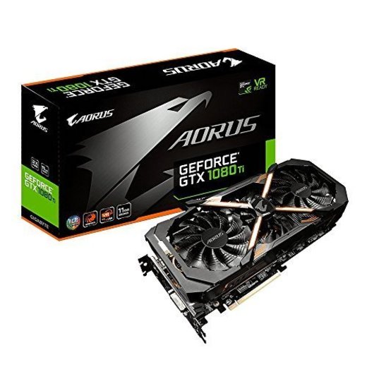 GIGABYTE AORUS GTX 1080 Ti 11Gb  - Tarjeta gráfica