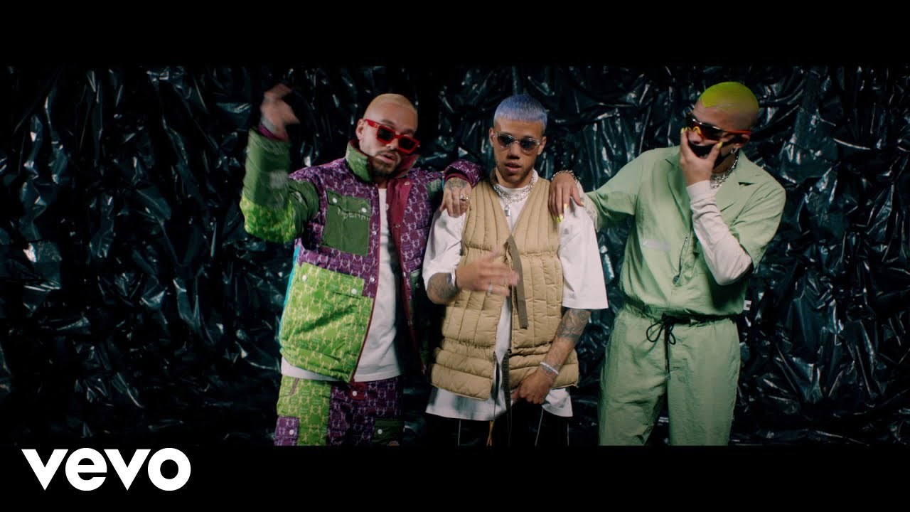 Moda Jhay Cortez, J. Balvin, Bad Bunny - No Me Conoce (Remix) - YouTube