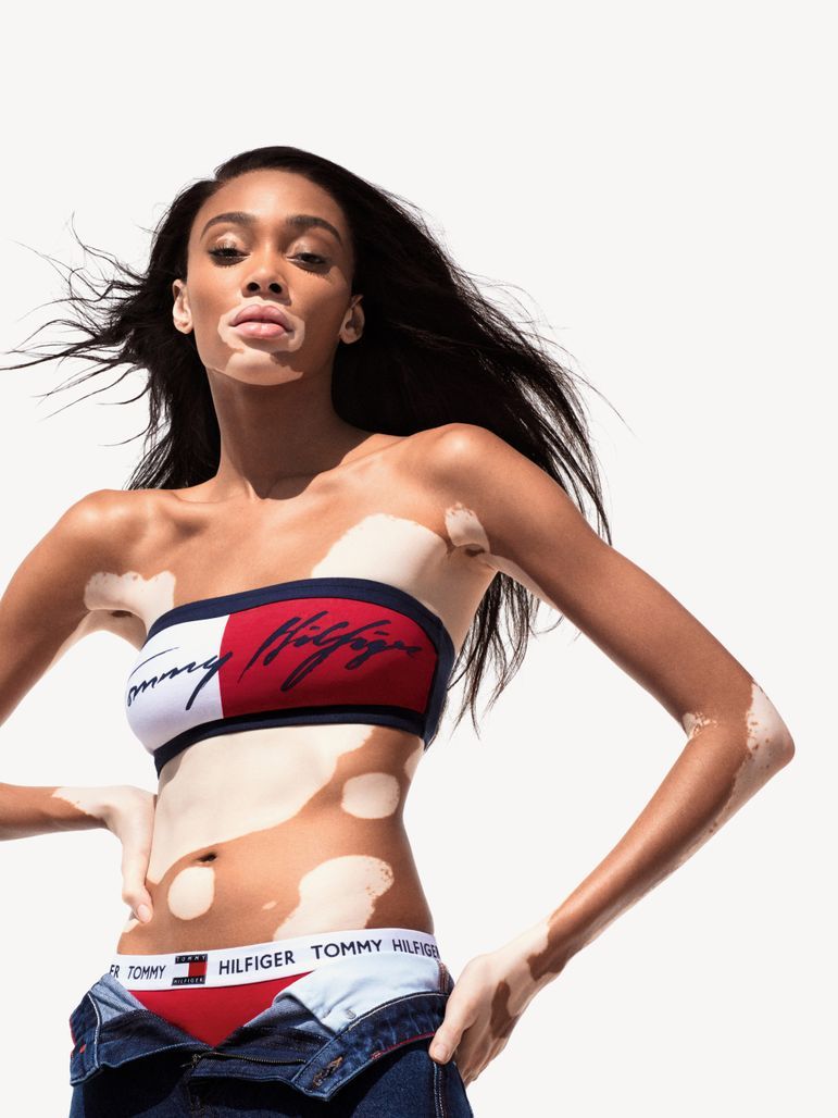 Moda Bralette Bandeau Con Logo | Tommy Hilfiger - Tienda en Línea