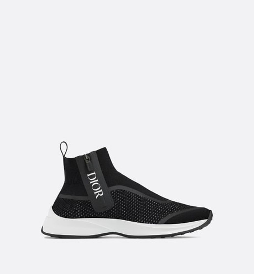 Fashion Sneaker B25 alta de punto negro - El Calzado - Moda Hombre | DIOR