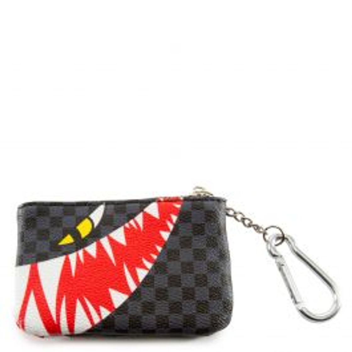 Moda Grimace Coin Pouch in Black/Red