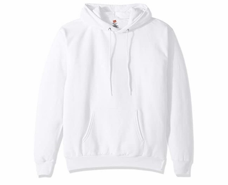 Moda Hanes Men's Pullover EcoSmart Fleece Hooded Sweatshirt