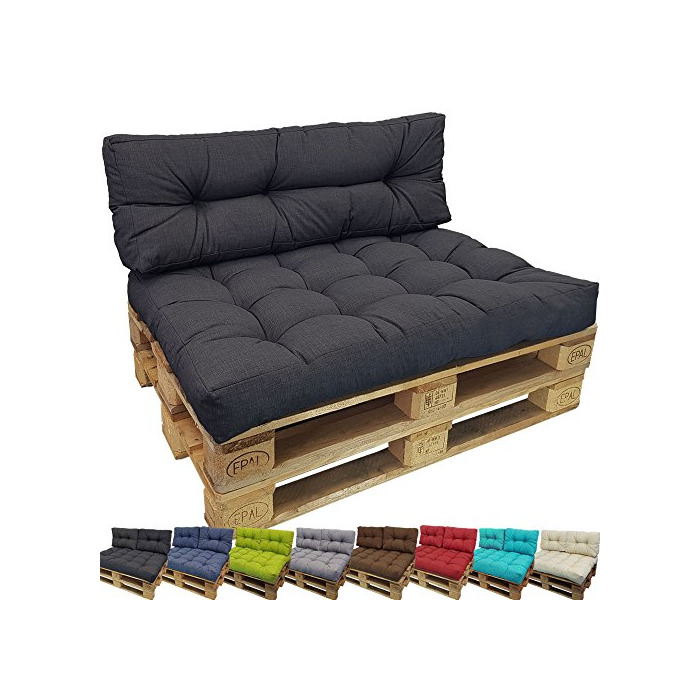 Producto PROHEIM Cojin Palés Tino Lounge - Cojin De Asiento O Respaldo para