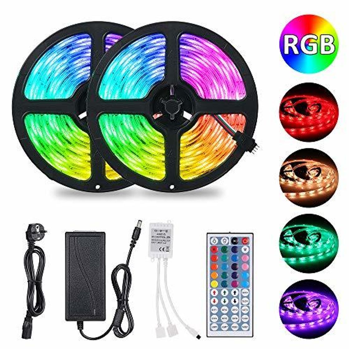 Social 10M Tiras LED RGB 5050