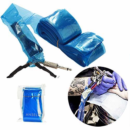 Social Anself 100PCS Clip Cord Sleeves Bags Cubiertas Bolsa de Limpieza Máquina de