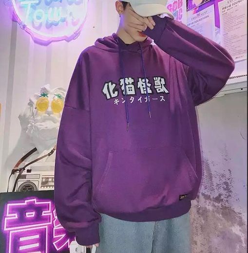 Sudadera purple 