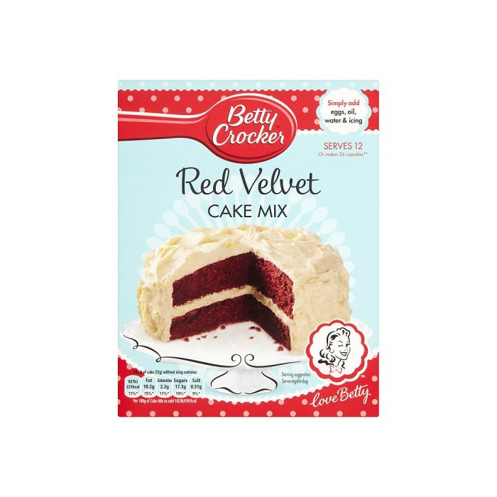 Social Betty Crocker Red Velvet