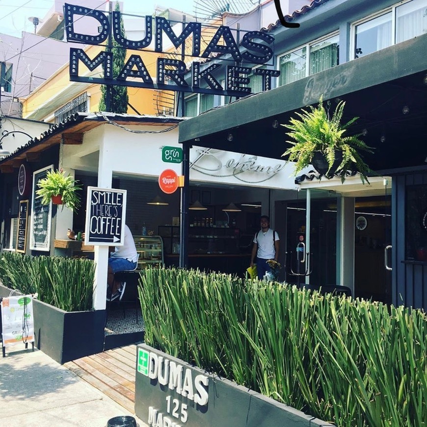 Restaurants Dumas market Polanco 