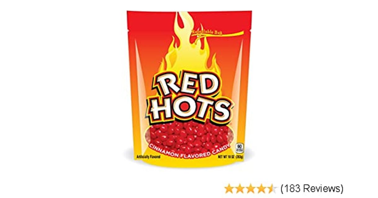 Fashion Red Hots Cinnamon Candy, 10 Ounce Bag, Pack of 6 ... - Amazon.com