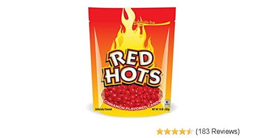 Red Hots Cinnamon Candy, 10 Ounce Bag, Pack of 6 ... - Amazon.com