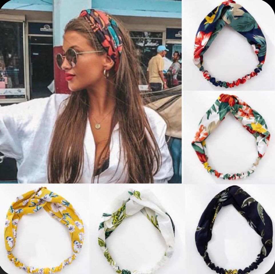 Fashion Diademas de estilo bohemio de verano para mujer y niña 