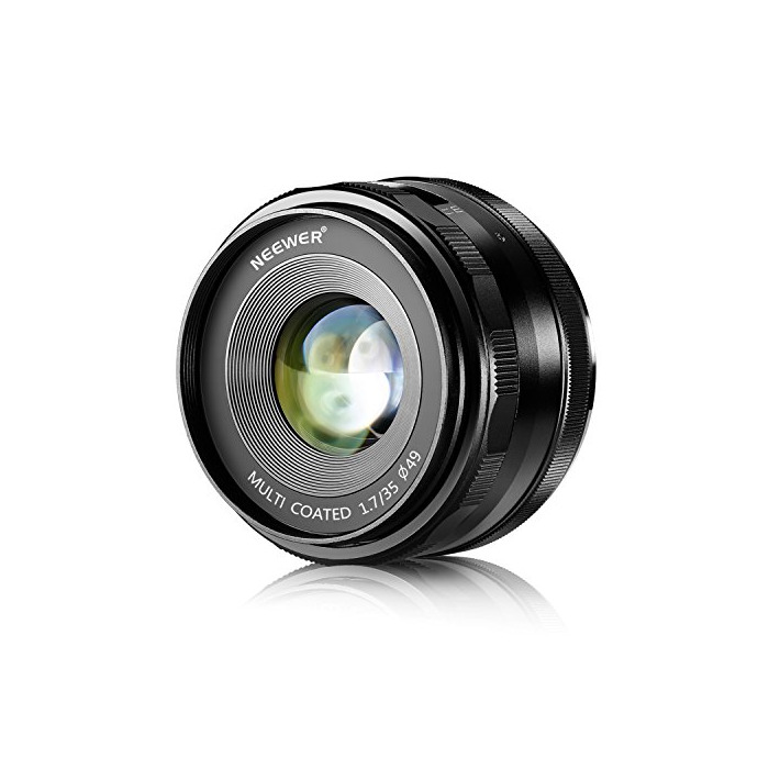 Producto Neewer 35 mm f/1.7 Lentes con Fuego Manual para cámaras Digitales Sony