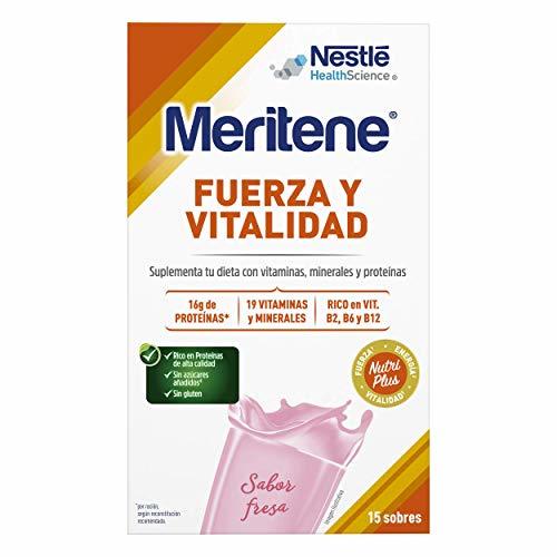 Lugar MERITENE de Nestlé Health Science - FUERZA Y VITALIDAD Batido Fresa -