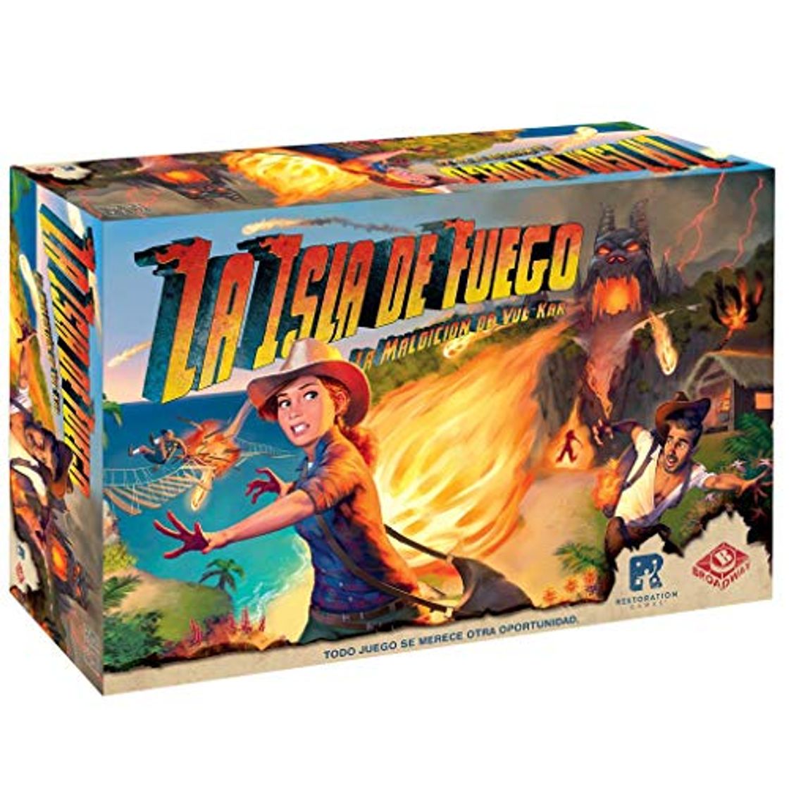 Social Asmodée-La Isla de Fuego: La Maldición de Vul-Kar, Color